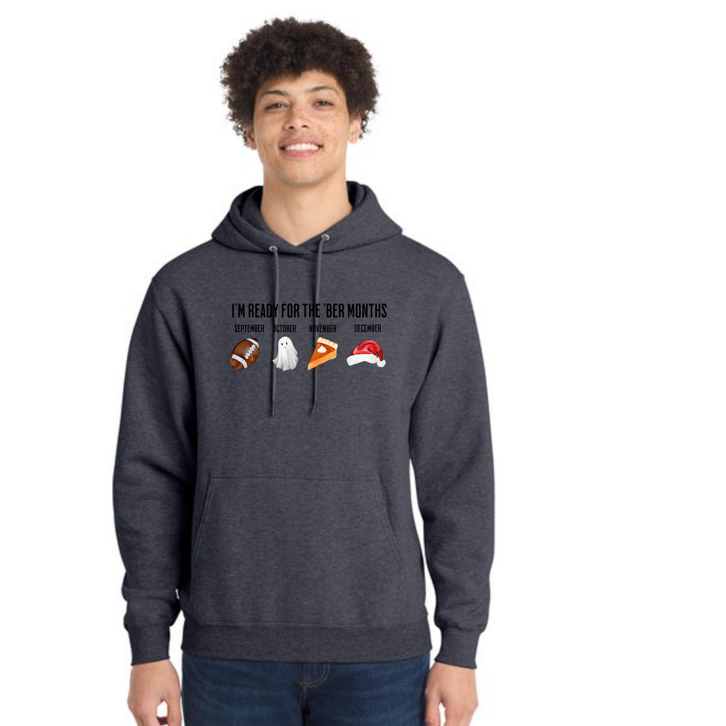 THANKSGIVING Port & Company® Core Fleece Pullover Hooded Sweatshirt 19