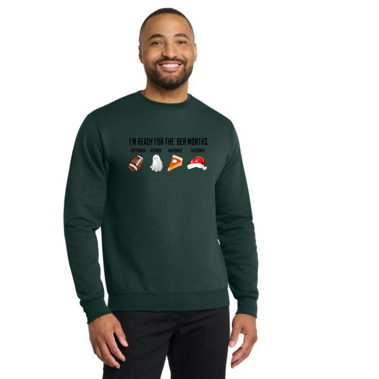 THANKSGIVING PC78 Port & Company® Core Fleece Crewneck Sweatshirt 19