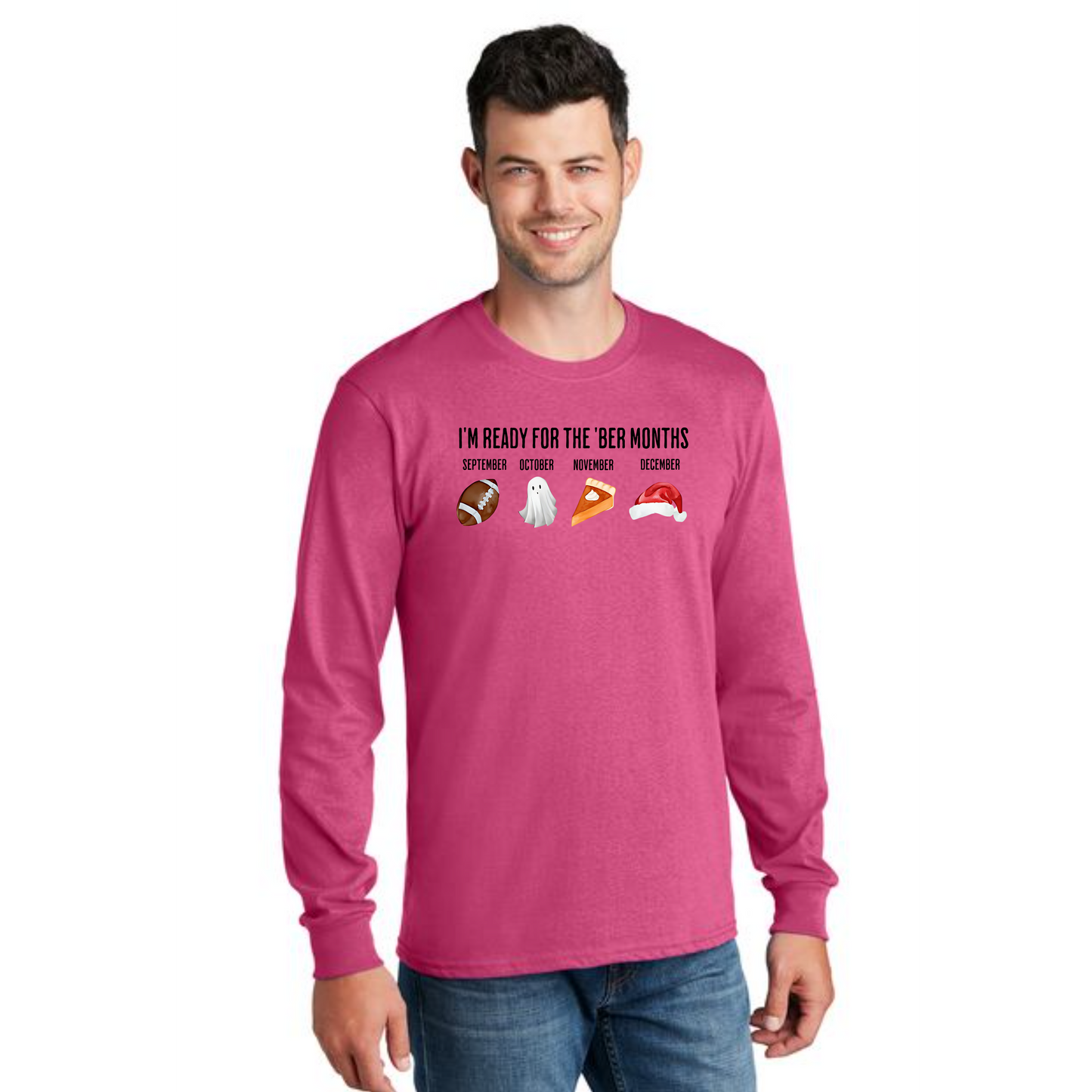 THANKSGIVING PC54LS Port & Company® Long Sleeve Core Cotton Tee 19