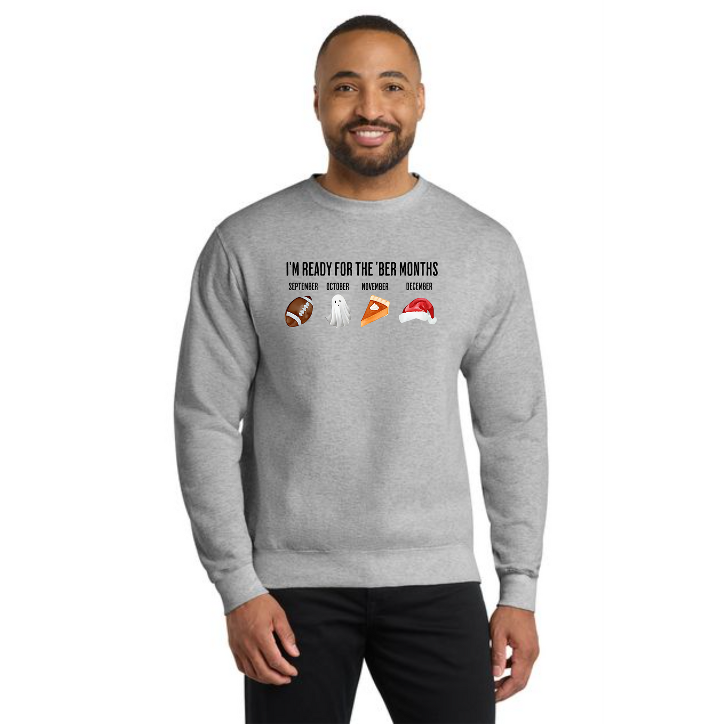 THANKSGIVING PC78 Port & Company® Core Fleece Crewneck Sweatshirt 19