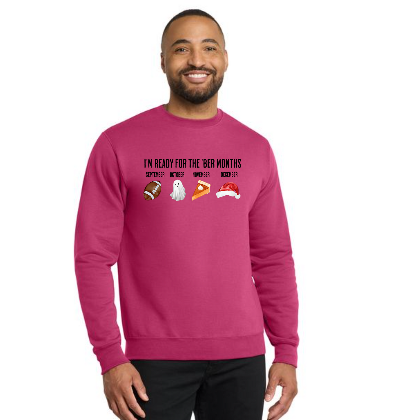 THANKSGIVING PC78 Port & Company® Core Fleece Crewneck Sweatshirt 19