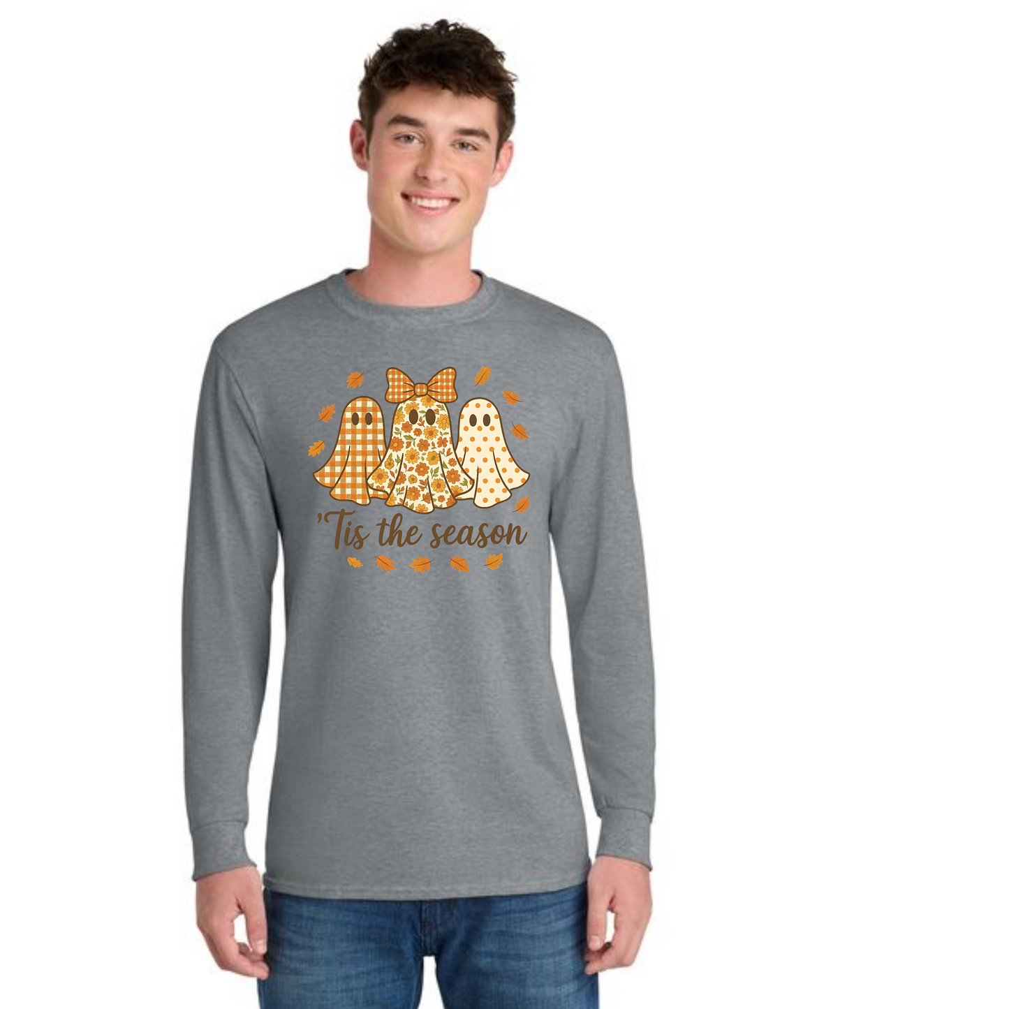 THANKSGIVING PC54LS Port & Company® Long Sleeve Core Cotton Tee 20