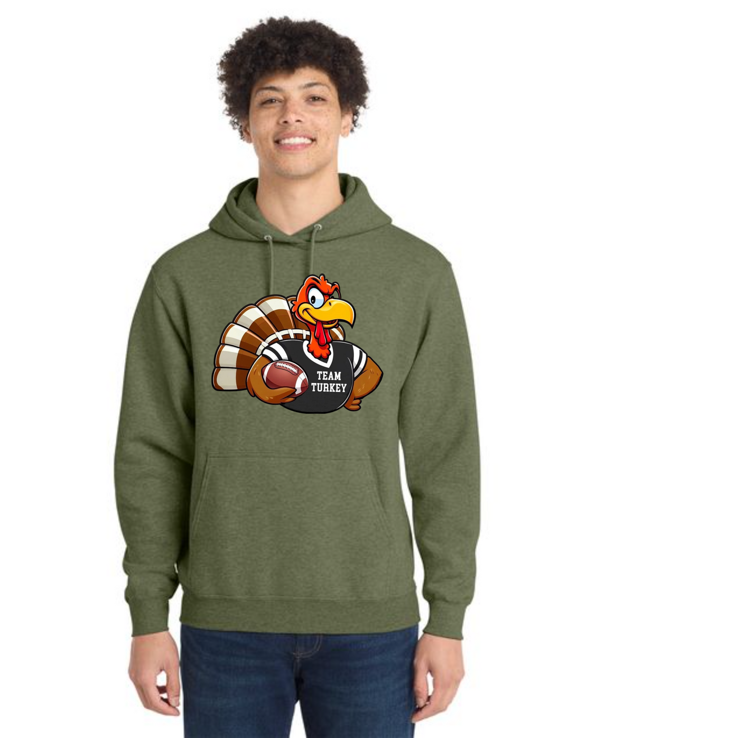 THANKSGIVING Port & Company® Core Fleece Pullover Hooded Sweatshirt 22