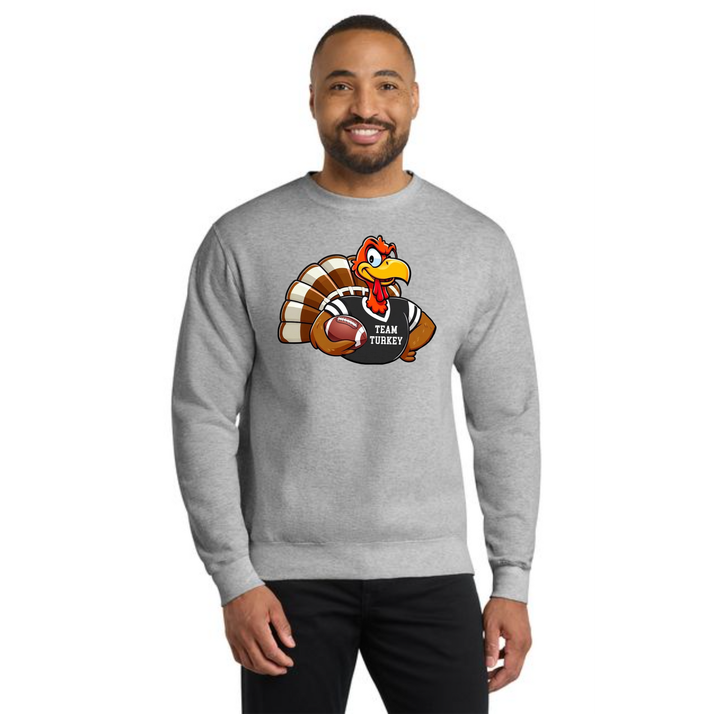 THANKSGIVING PC78 Port & Company® Core Fleece Crewneck Sweatshirt 22