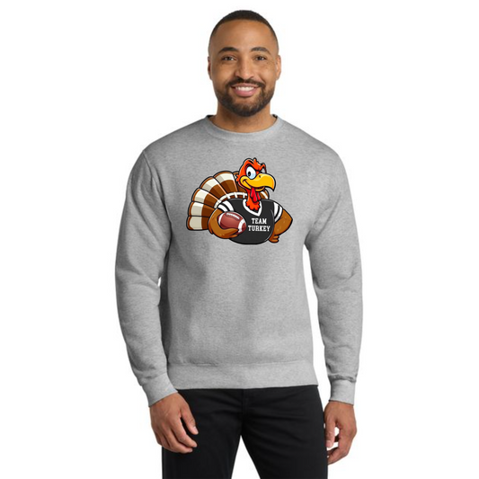 THANKSGIVING PC78 Port & Company® Core Fleece Crewneck Sweatshirt 22