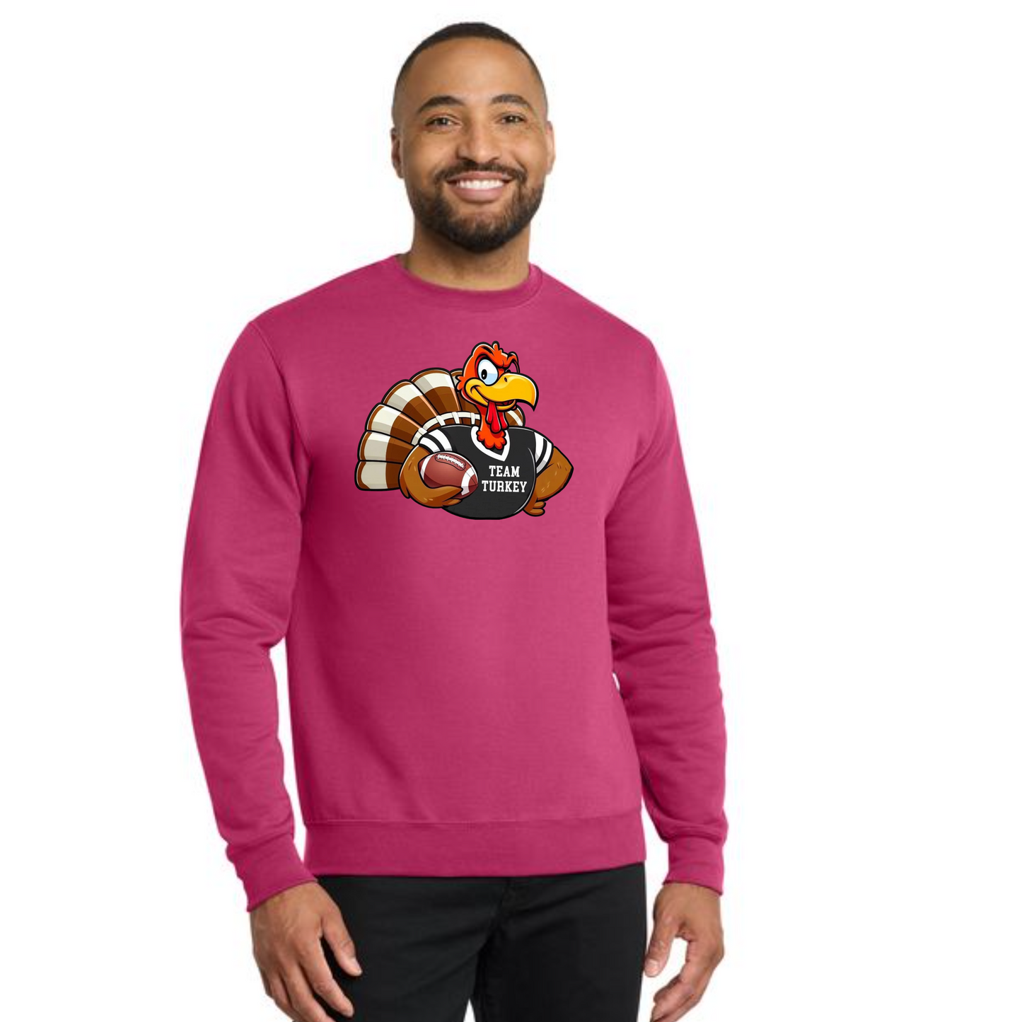 THANKSGIVING PC78 Port & Company® Core Fleece Crewneck Sweatshirt 22