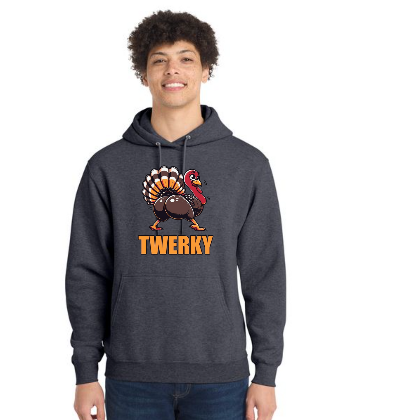 THANKSGIVING Port & Company® Core Fleece Pullover Hooded Sweatshirt 24