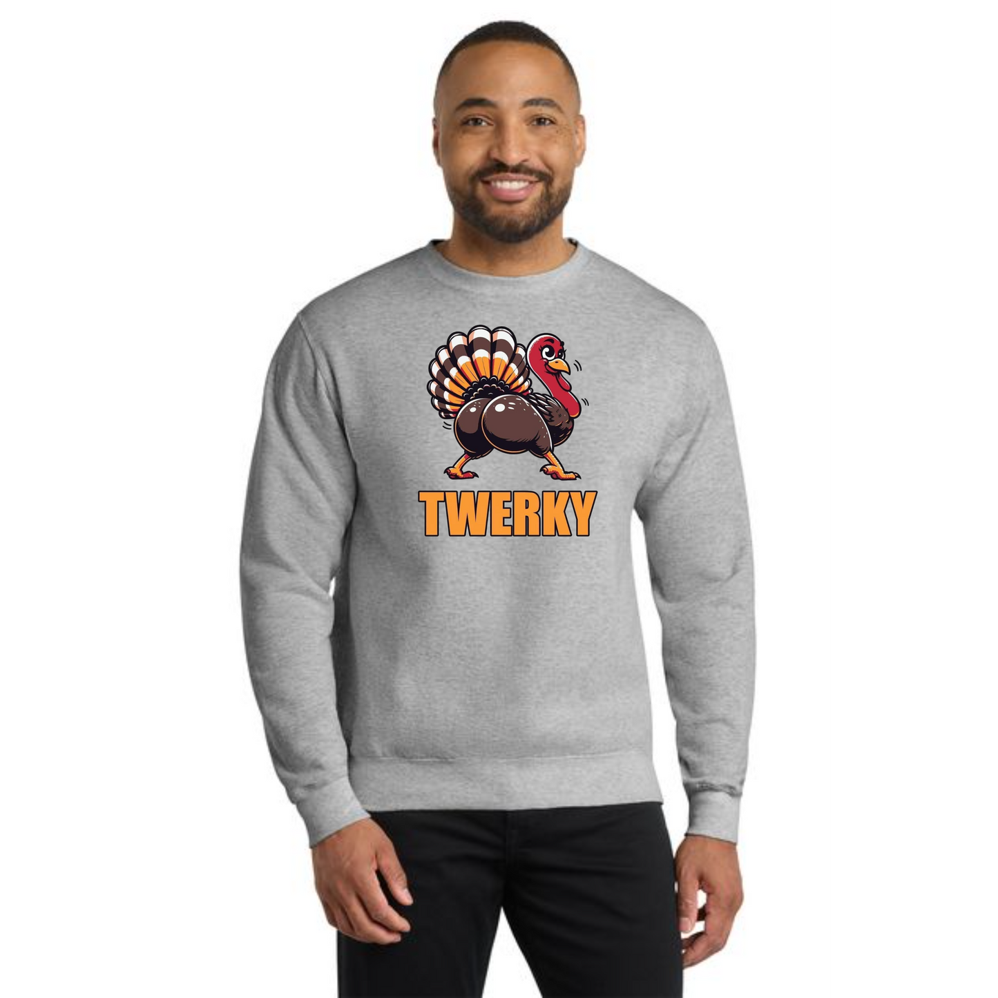 THANKSGIVING PC78 Port & Company® Core Fleece Crewneck Sweatshirt 24
