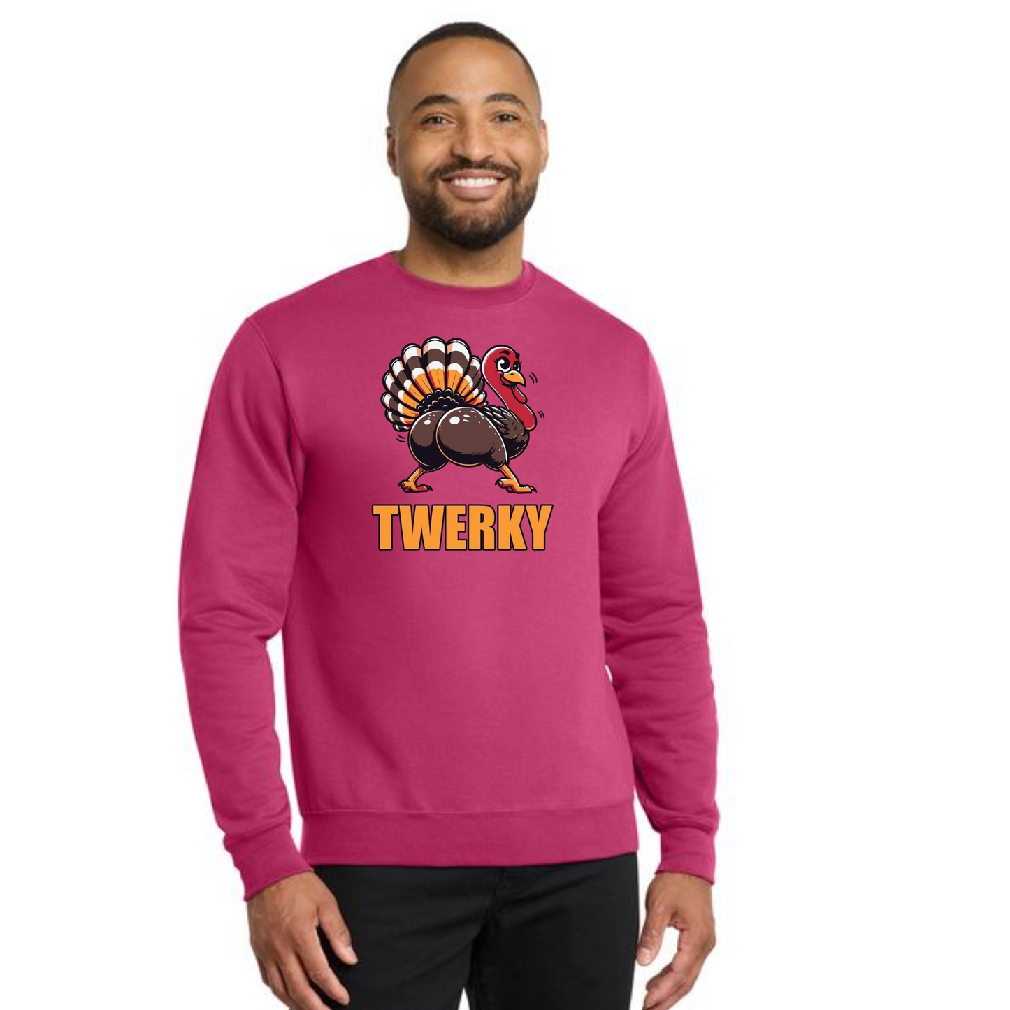 THANKSGIVING PC78 Port & Company® Core Fleece Crewneck Sweatshirt 24