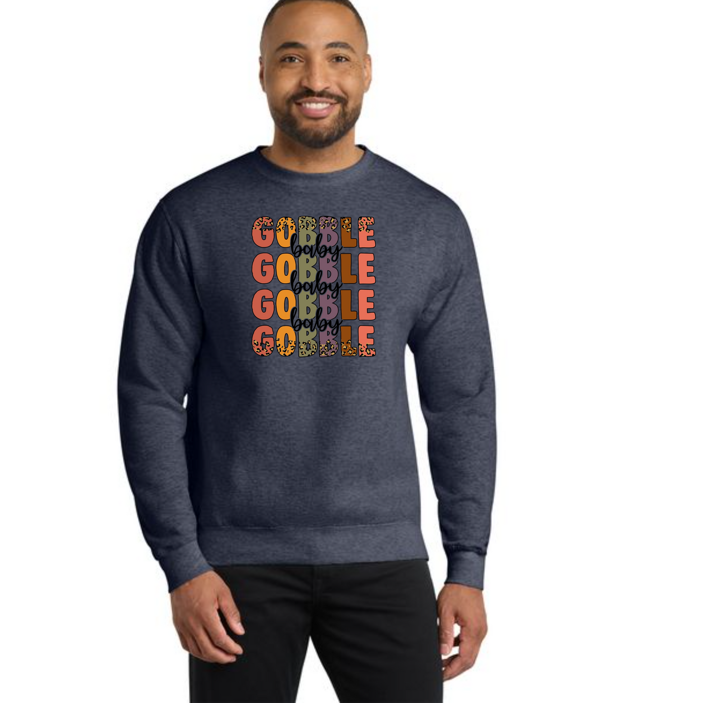 THANKSGIVING PC78 Port & Company® Core Fleece Crewneck Sweatshirt 25