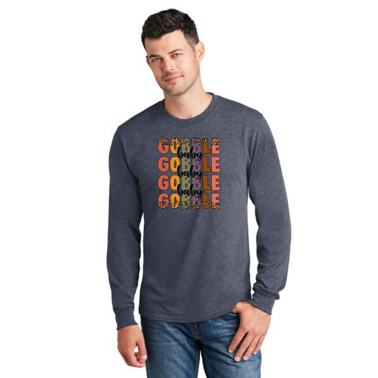 THANKSGIVING PC54LS Port & Company® Long Sleeve Core Cotton Tee 25