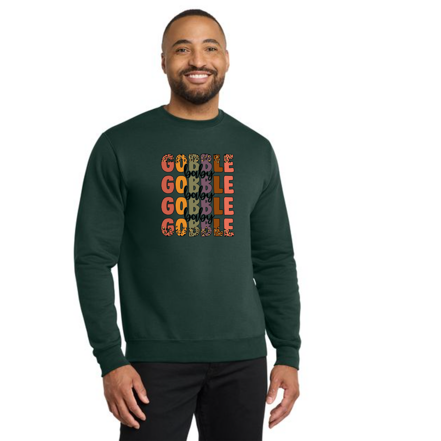 THANKSGIVING PC78 Port & Company® Core Fleece Crewneck Sweatshirt 25