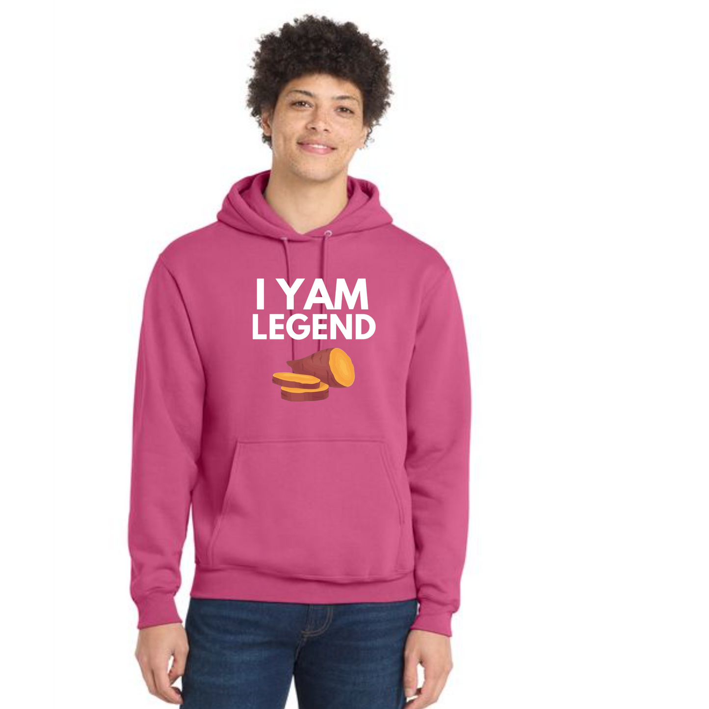 THANKSGIVING Port & Company® Core Fleece Pullover Hooded Sweatshirt 3