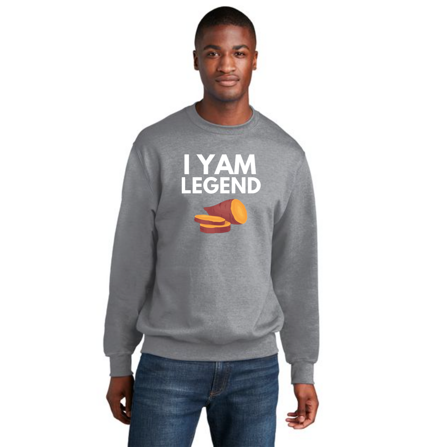 THANKSGIVING PC78 Port & Company® Core Fleece Crewneck Sweatshirt 3