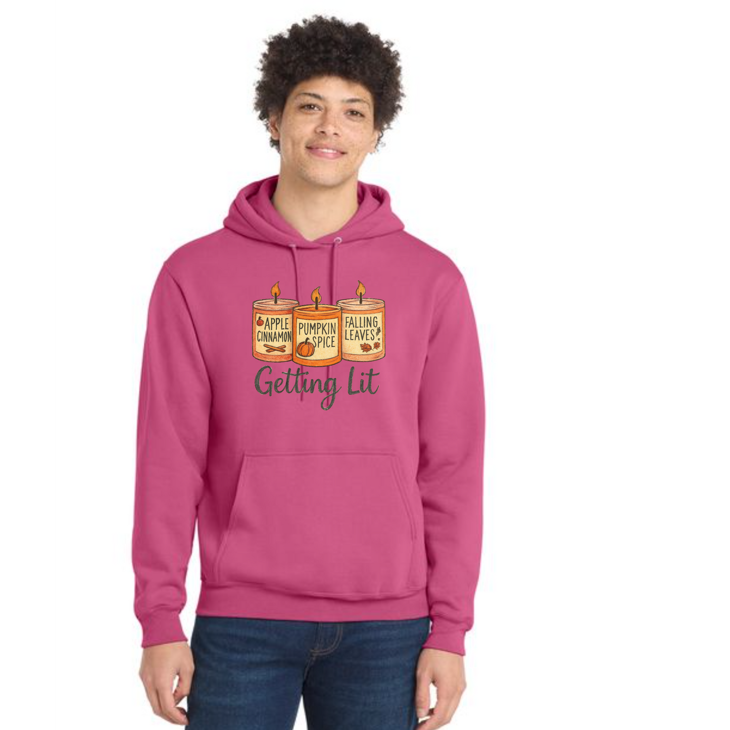 THANKSGIVING Port & Company® Core Fleece Pullover Hooded Sweatshirt 26