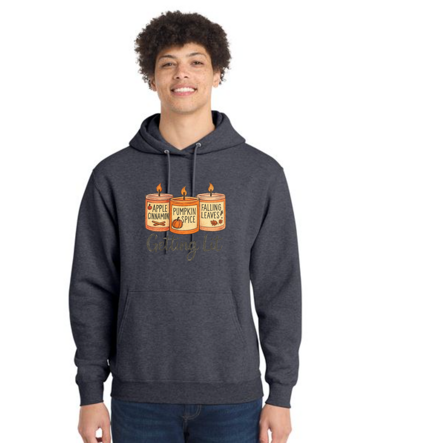 THANKSGIVING Port & Company® Core Fleece Pullover Hooded Sweatshirt 26