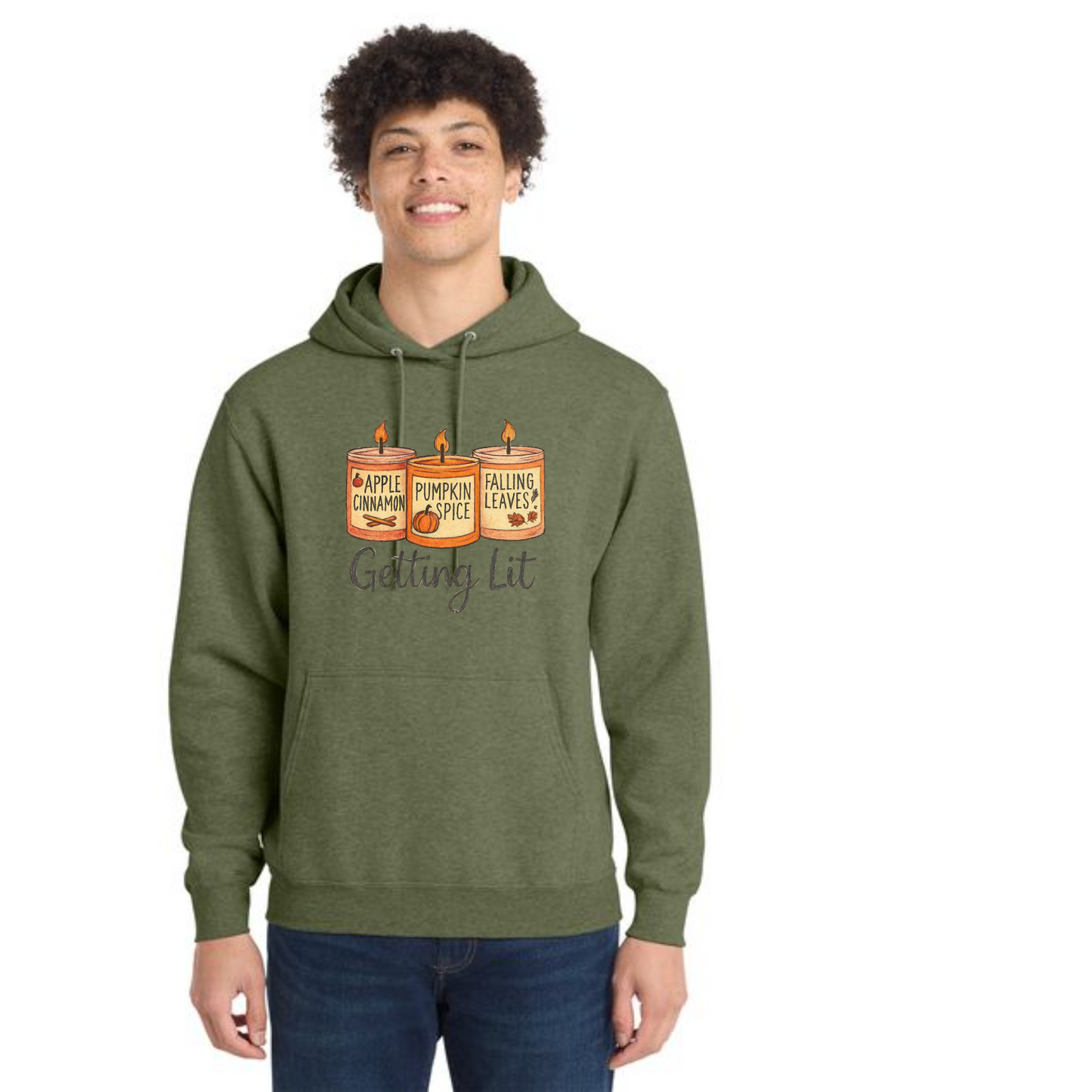 THANKSGIVING Port & Company® Core Fleece Pullover Hooded Sweatshirt 26