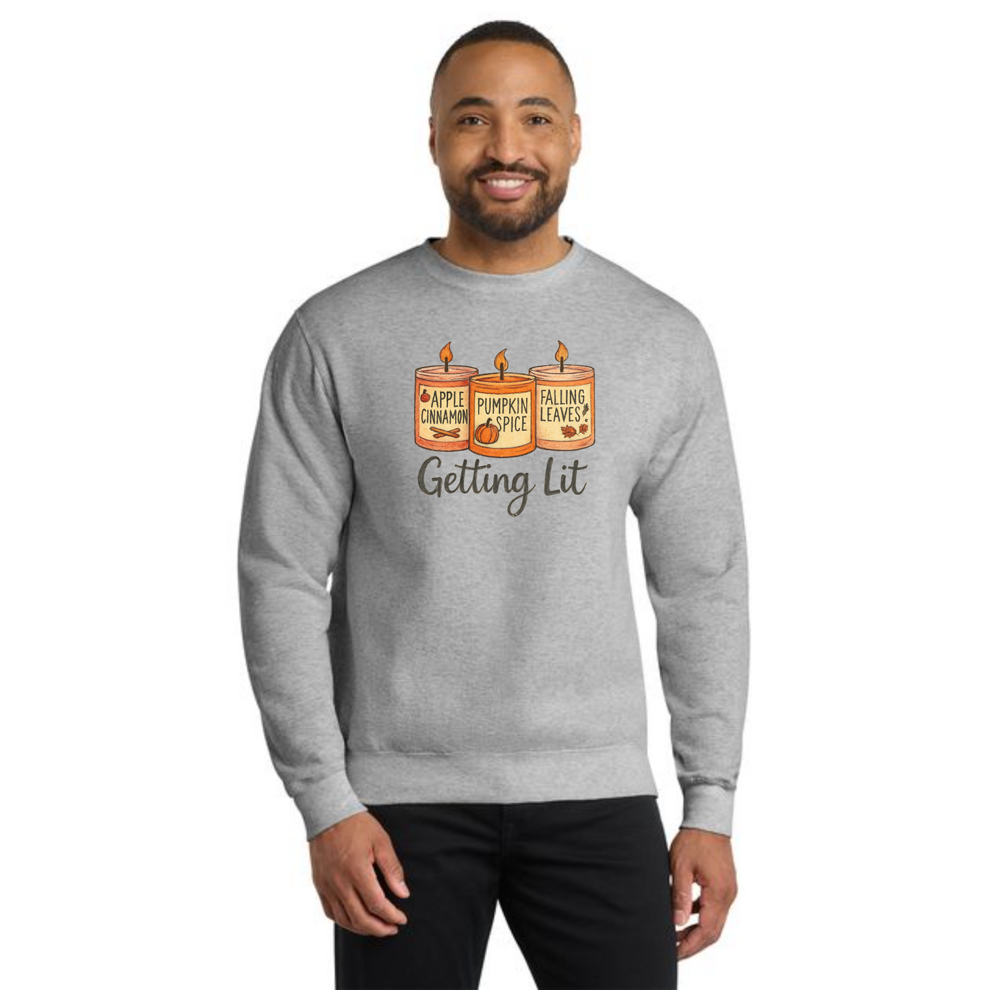 THANKSGIVING PC78 Port & Company® Core Fleece Crewneck Sweatshirt 26