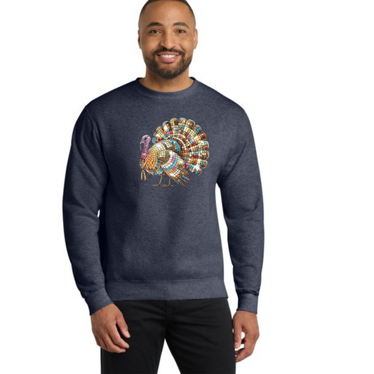 THANKSGIVING PC78 Port & Company® Core Fleece Crewneck Sweatshirt 27
