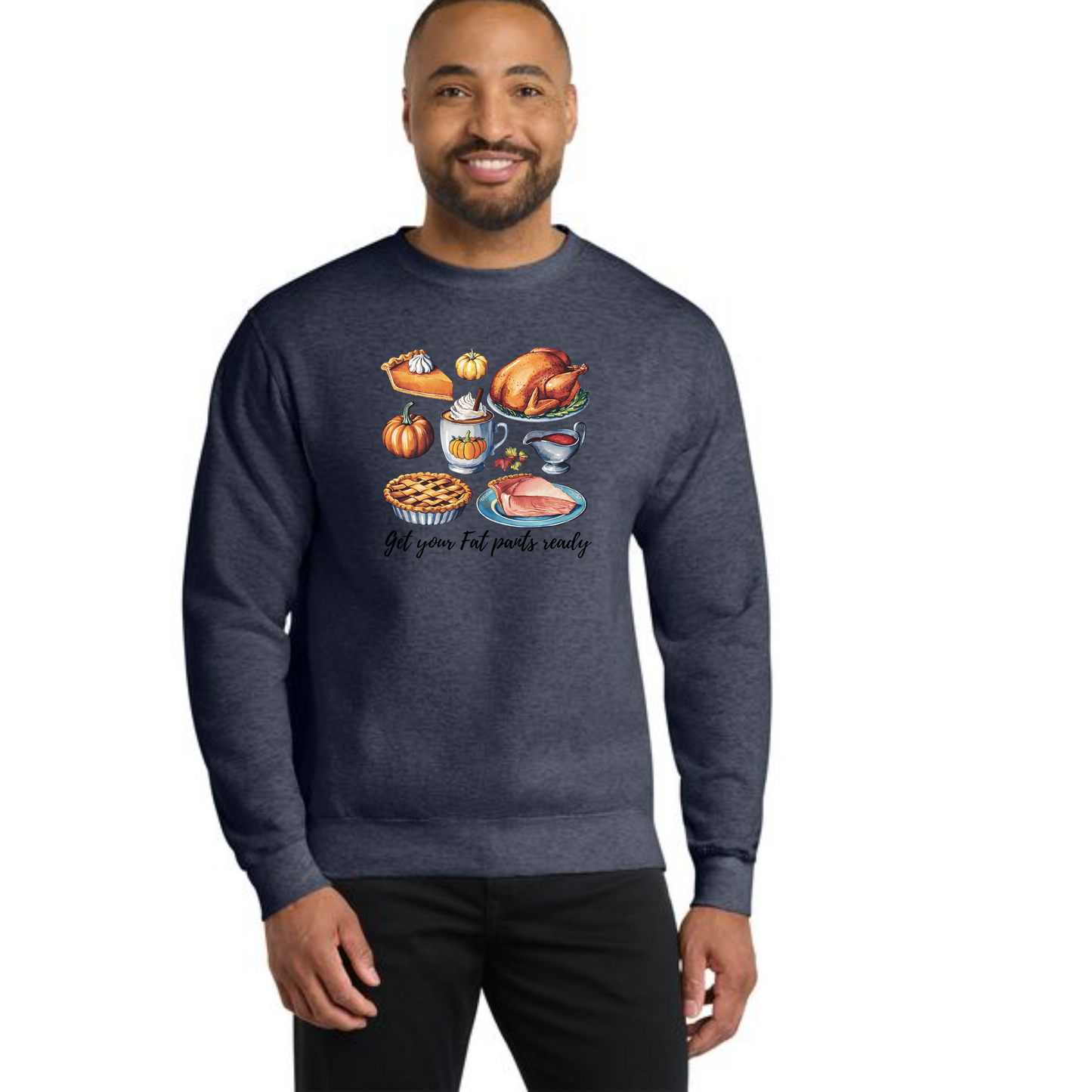 THANKSGIVING PC78 Port & Company® Core Fleece Crewneck Sweatshirt 28