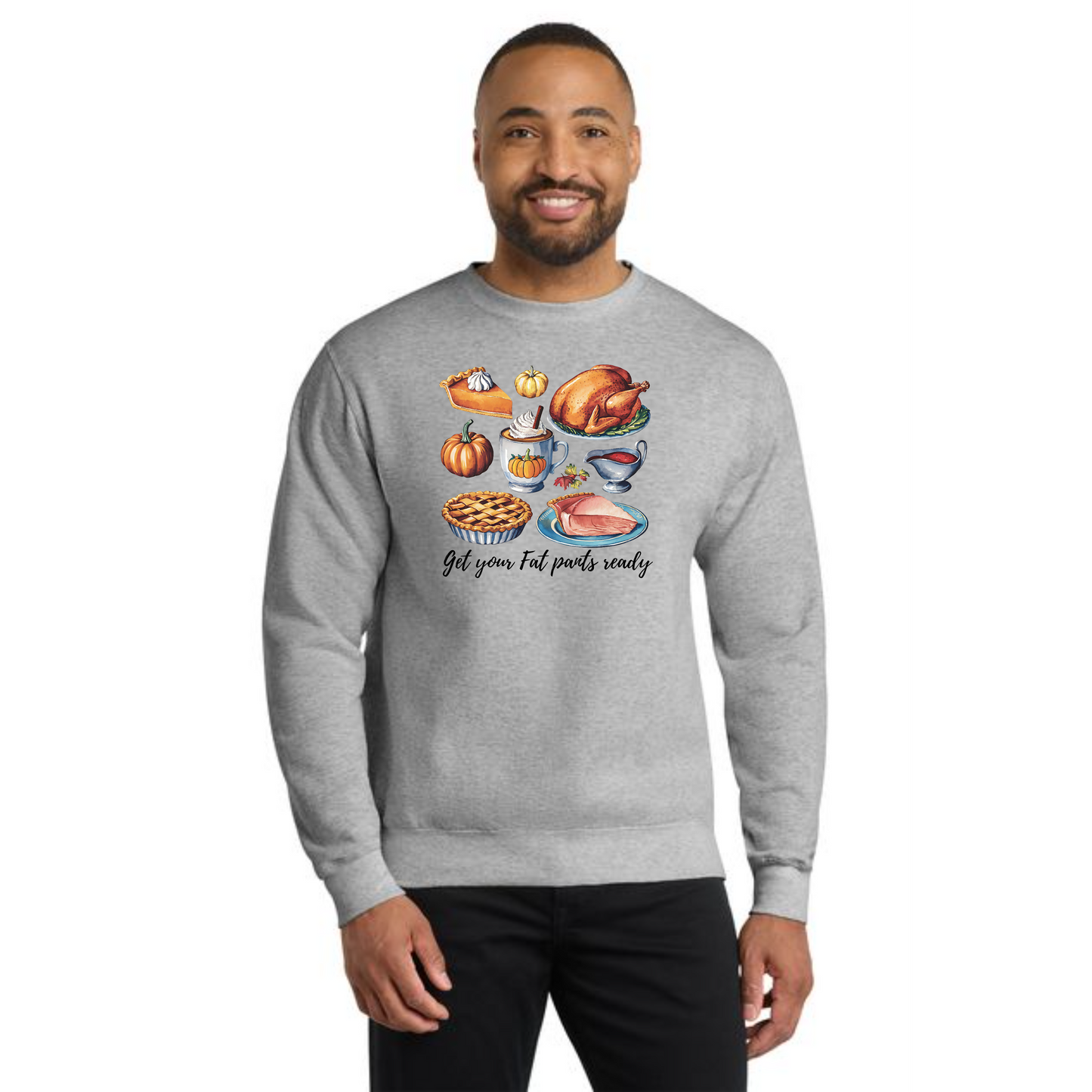 THANKSGIVING PC78 Port & Company® Core Fleece Crewneck Sweatshirt 28