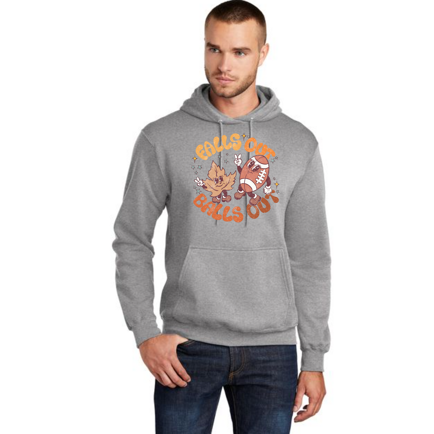 THANKSGIVING Port & Company® Core Fleece Pullover Hooded Sweatshirt 29
