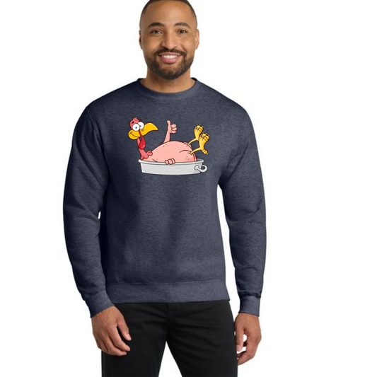 THANKSGIVING PC78 Port & Company® Core Fleece Crewneck Sweatshirt 31