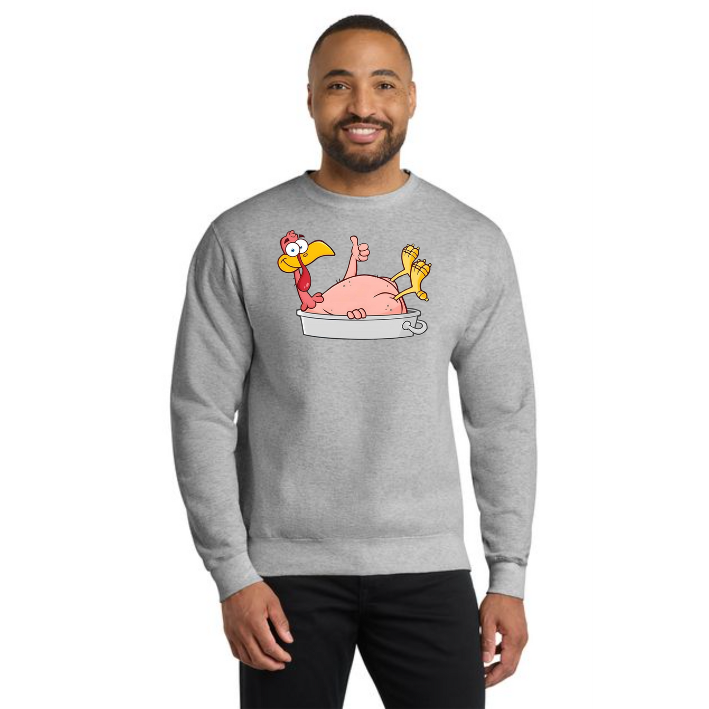 THANKSGIVING PC78 Port & Company® Core Fleece Crewneck Sweatshirt 31