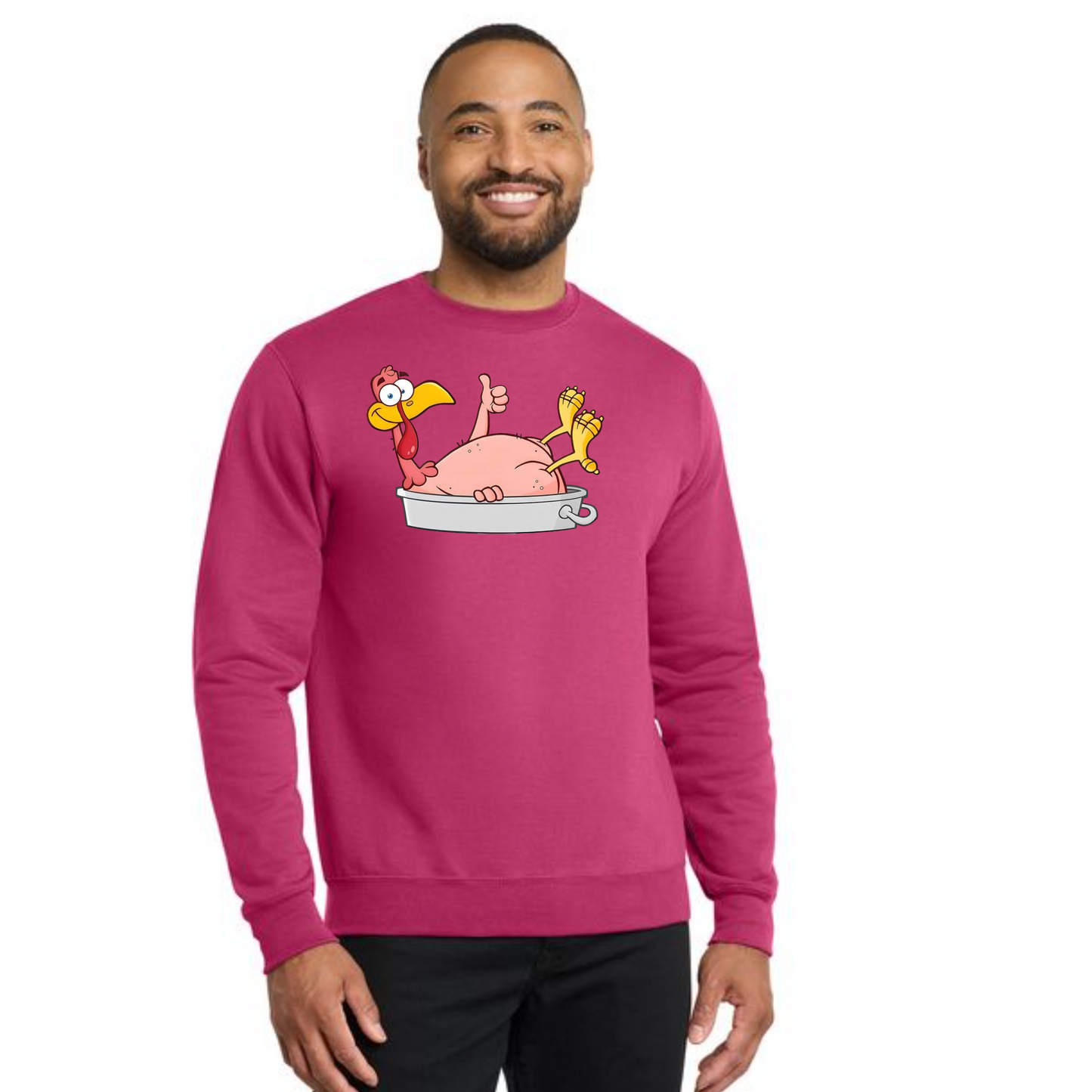 THANKSGIVING PC78 Port & Company® Core Fleece Crewneck Sweatshirt 31