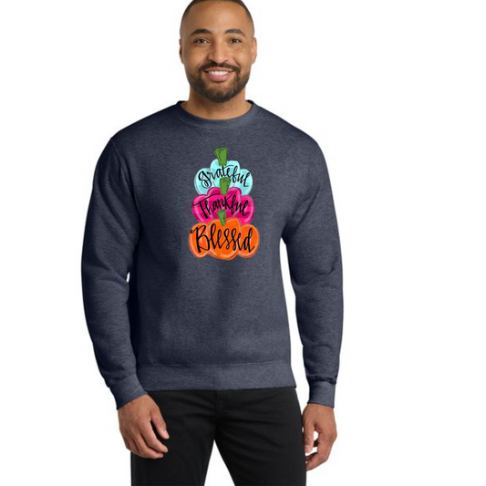 THANKSGIVING PC78 Port & Company® Core Fleece Crewneck Sweatshirt 32