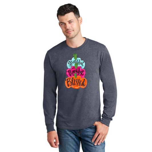 THANKSGIVING PC54LS Port & Company® Long Sleeve Core Cotton Tee 32