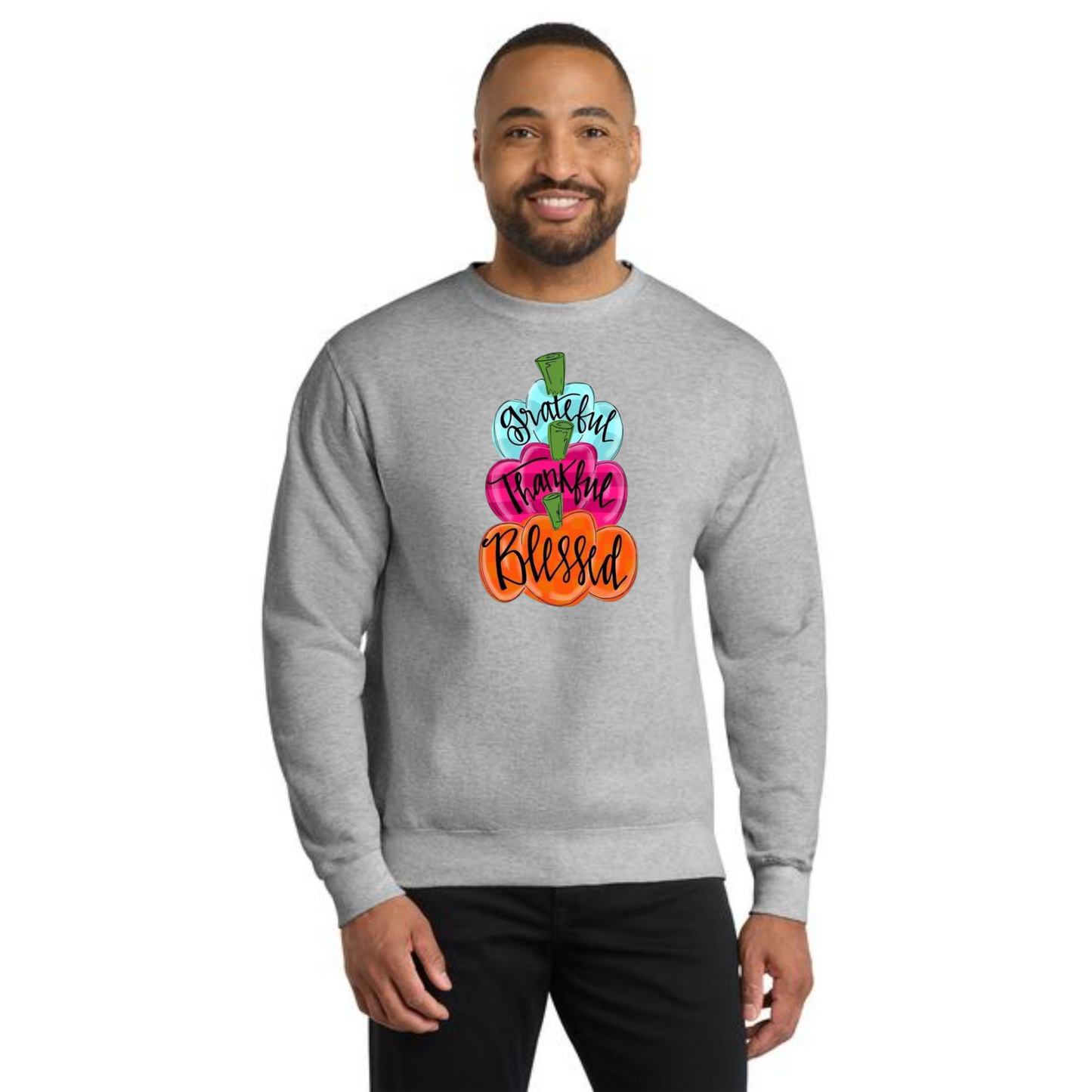 THANKSGIVING PC78 Port & Company® Core Fleece Crewneck Sweatshirt 32