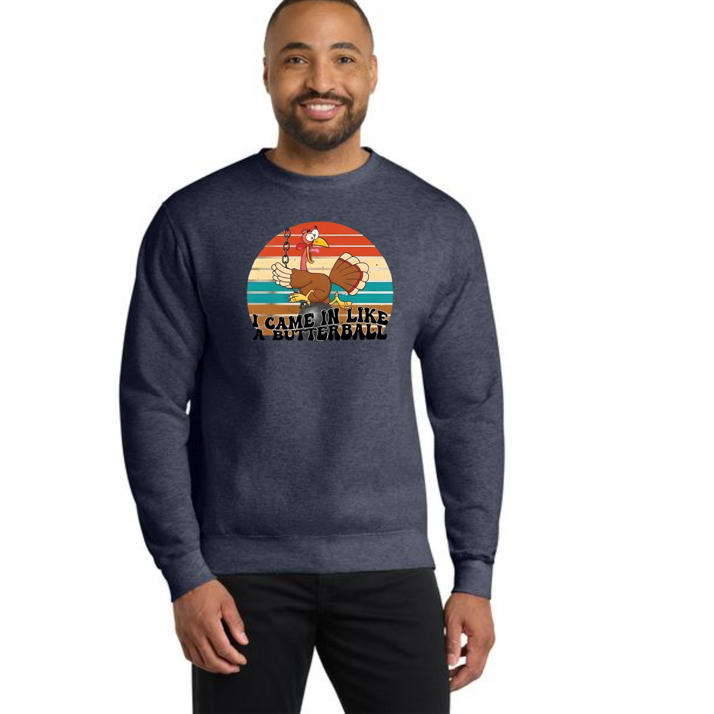 THANKSGIVING PC78 Port & Company® Core Fleece Crewneck Sweatshirt 33