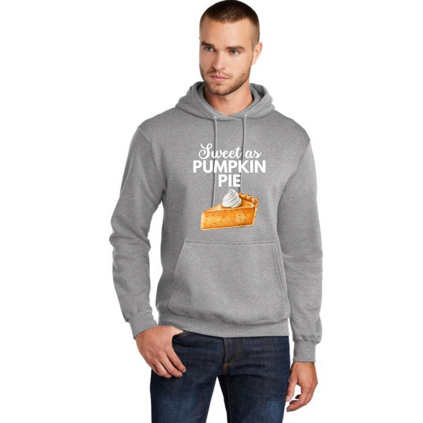 THANKSGIVING Port & Company® Core Fleece Pullover Hooded Sweatshirt 4