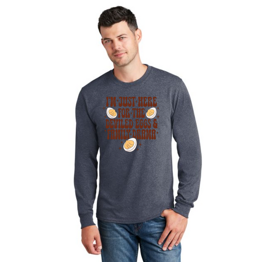 THANKSGIVING PC54LS Port & Company® Long Sleeve Core Cotton Tee 35
