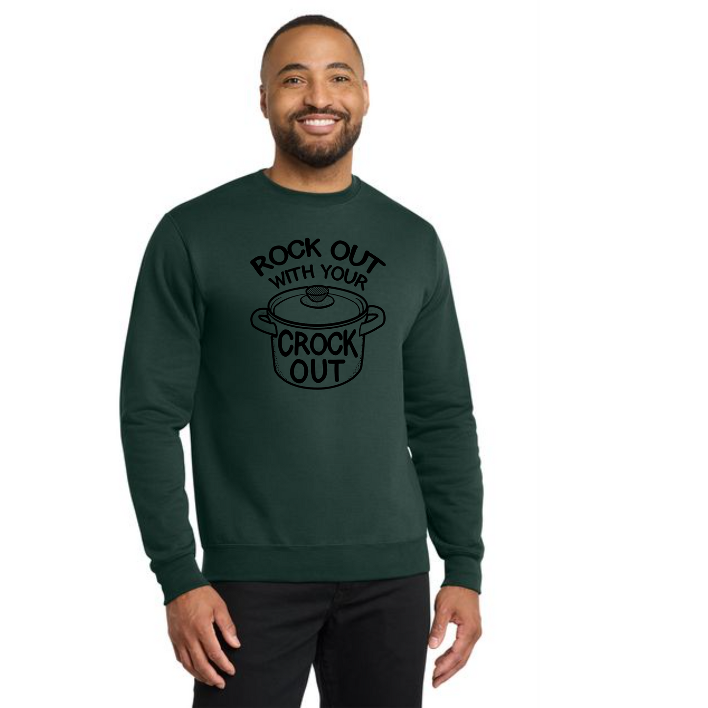 THANKSGIVING PC78 Port & Company® Core Fleece Crewneck Sweatshirt 36