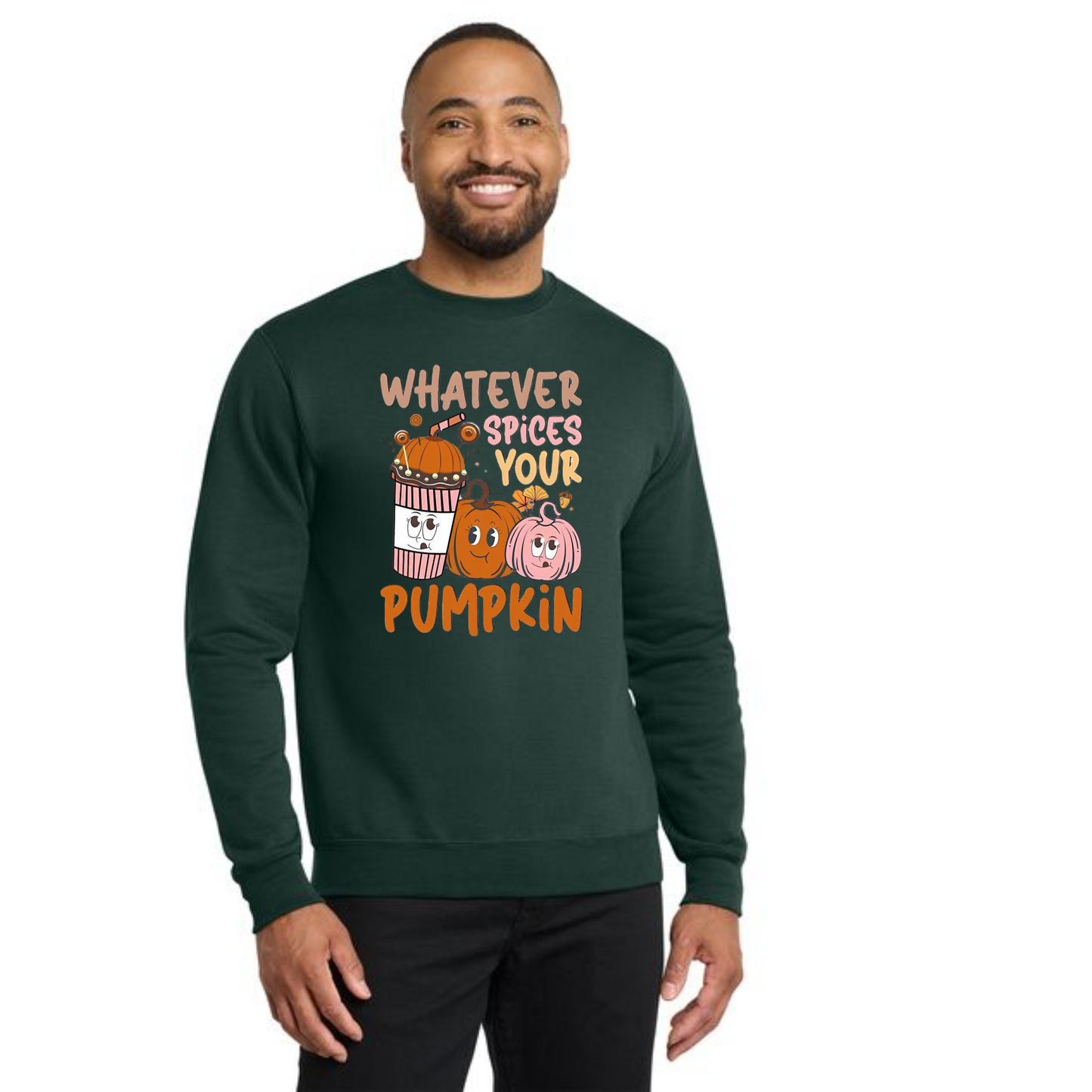 THANKSGIVING PC78 Port & Company® Core Fleece Crewneck Sweatshirt 39