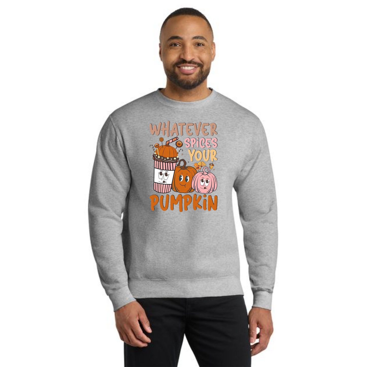 THANKSGIVING PC78 Port & Company® Core Fleece Crewneck Sweatshirt 39