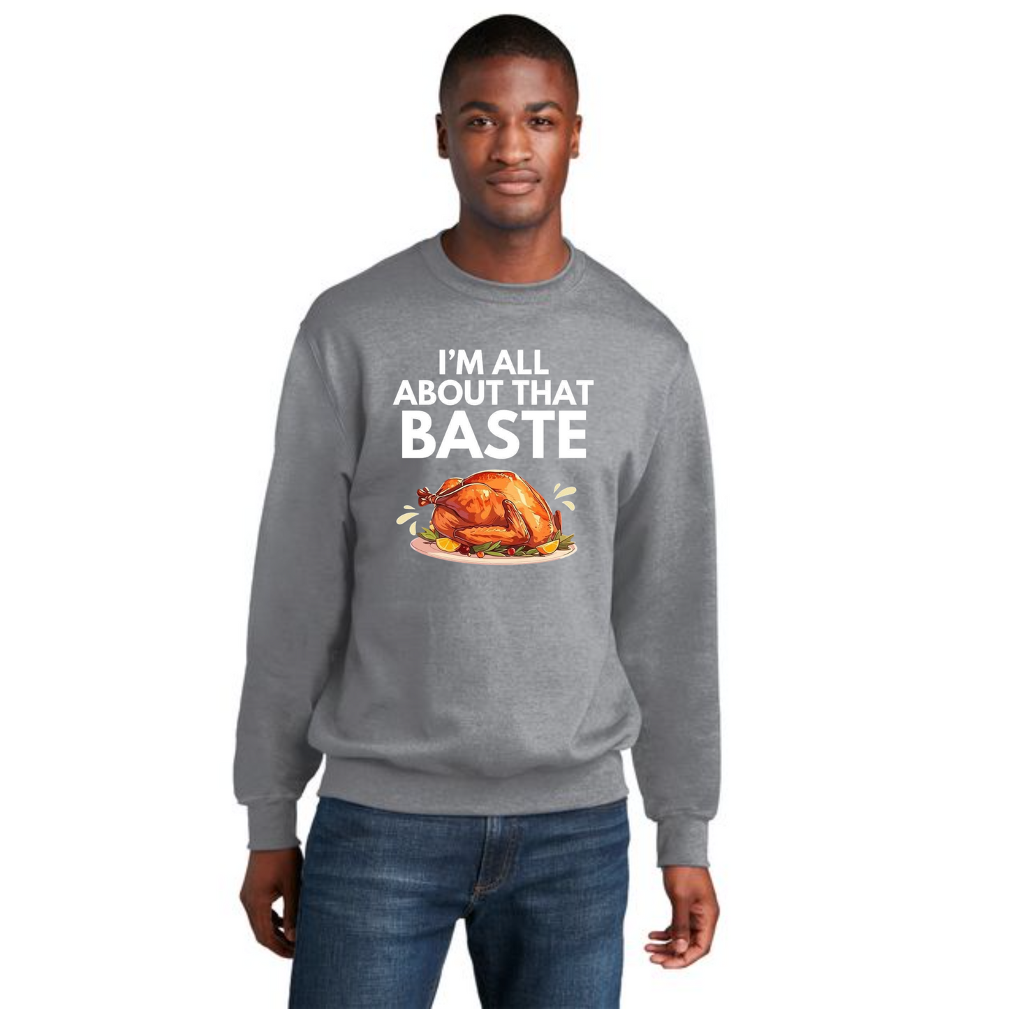 THANKSGIVING PC78 Port & Company® Core Fleece Crewneck Sweatshirt 5