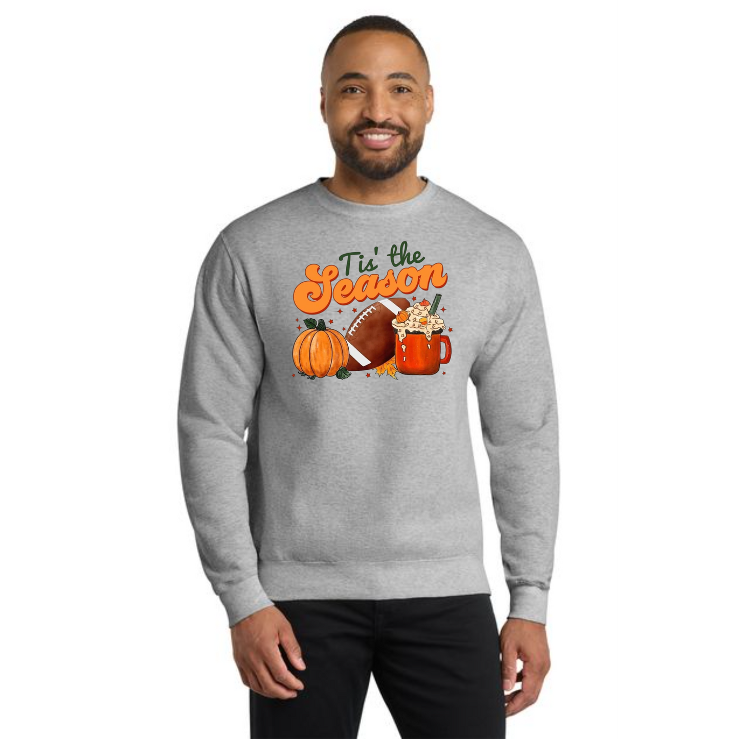 THANKSGIVING PC78 Port & Company® Core Fleece Crewneck Sweatshirt 41