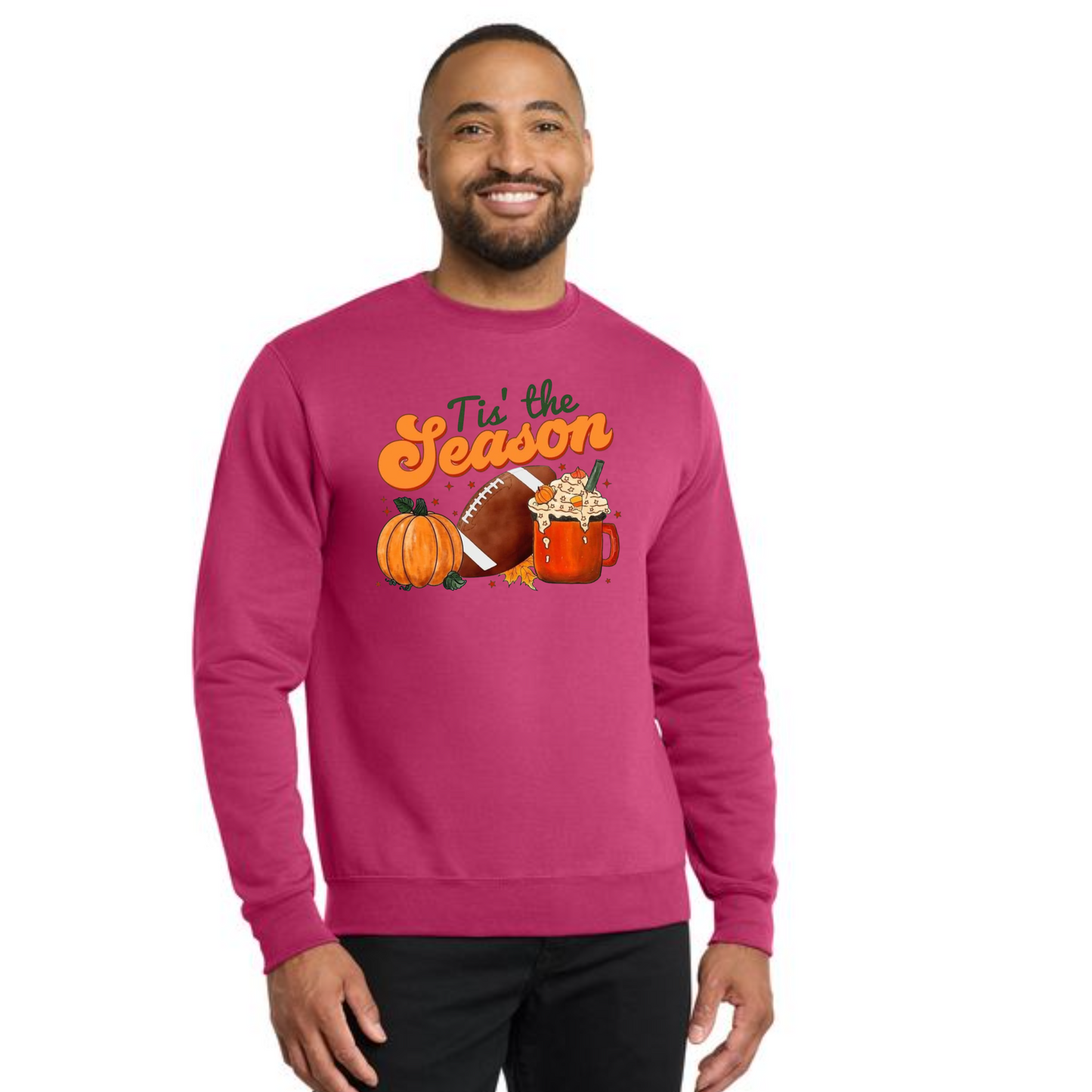 THANKSGIVING PC78 Port & Company® Core Fleece Crewneck Sweatshirt 41