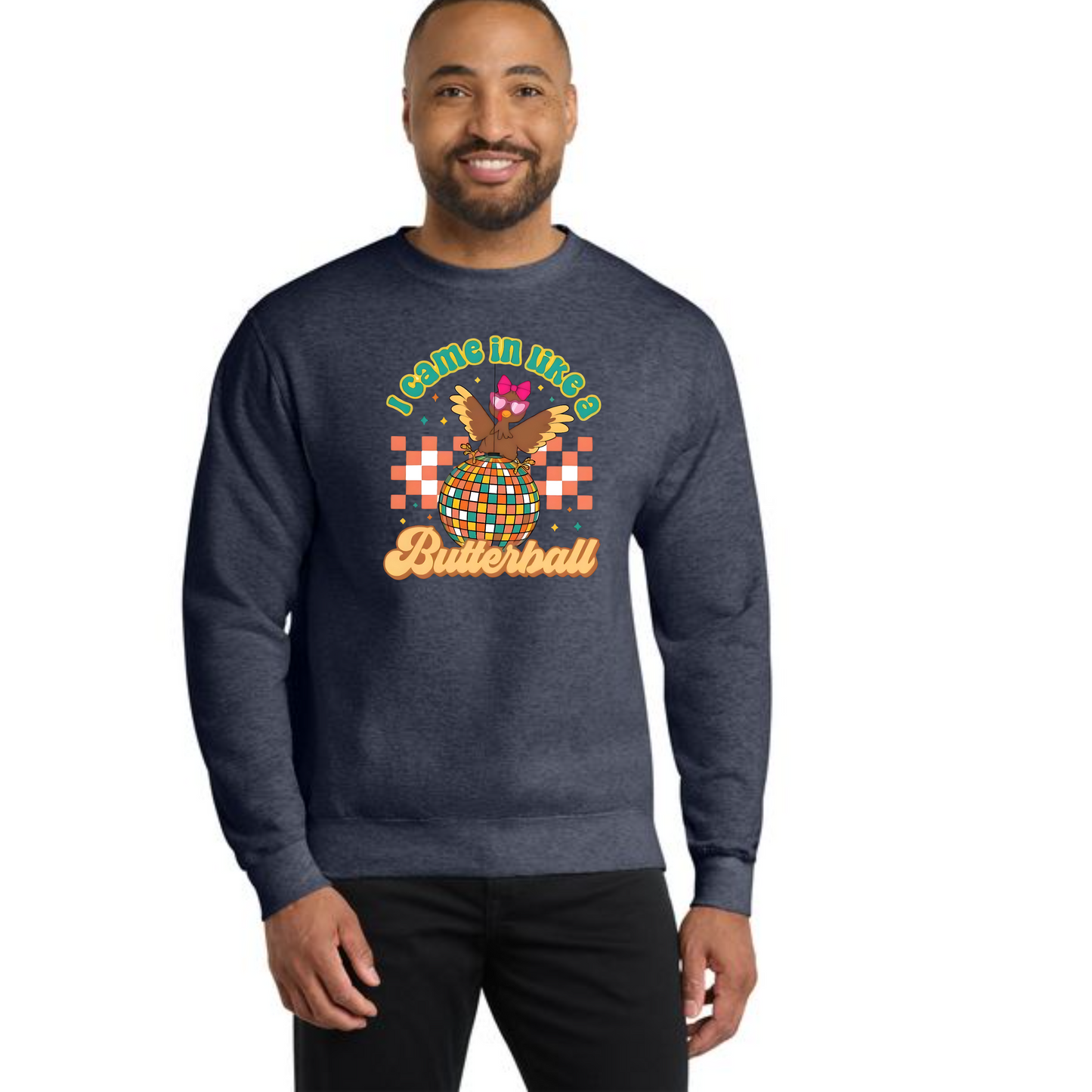 THANKSGIVING PC78 Port & Company® Core Fleece Crewneck Sweatshirt 42