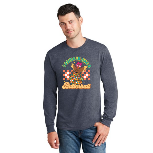 THANKSGIVING PC54LS Port & Company® Long Sleeve Core Cotton Tee 42