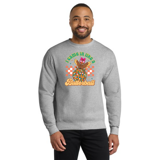 THANKSGIVING PC78 Port & Company® Core Fleece Crewneck Sweatshirt 42