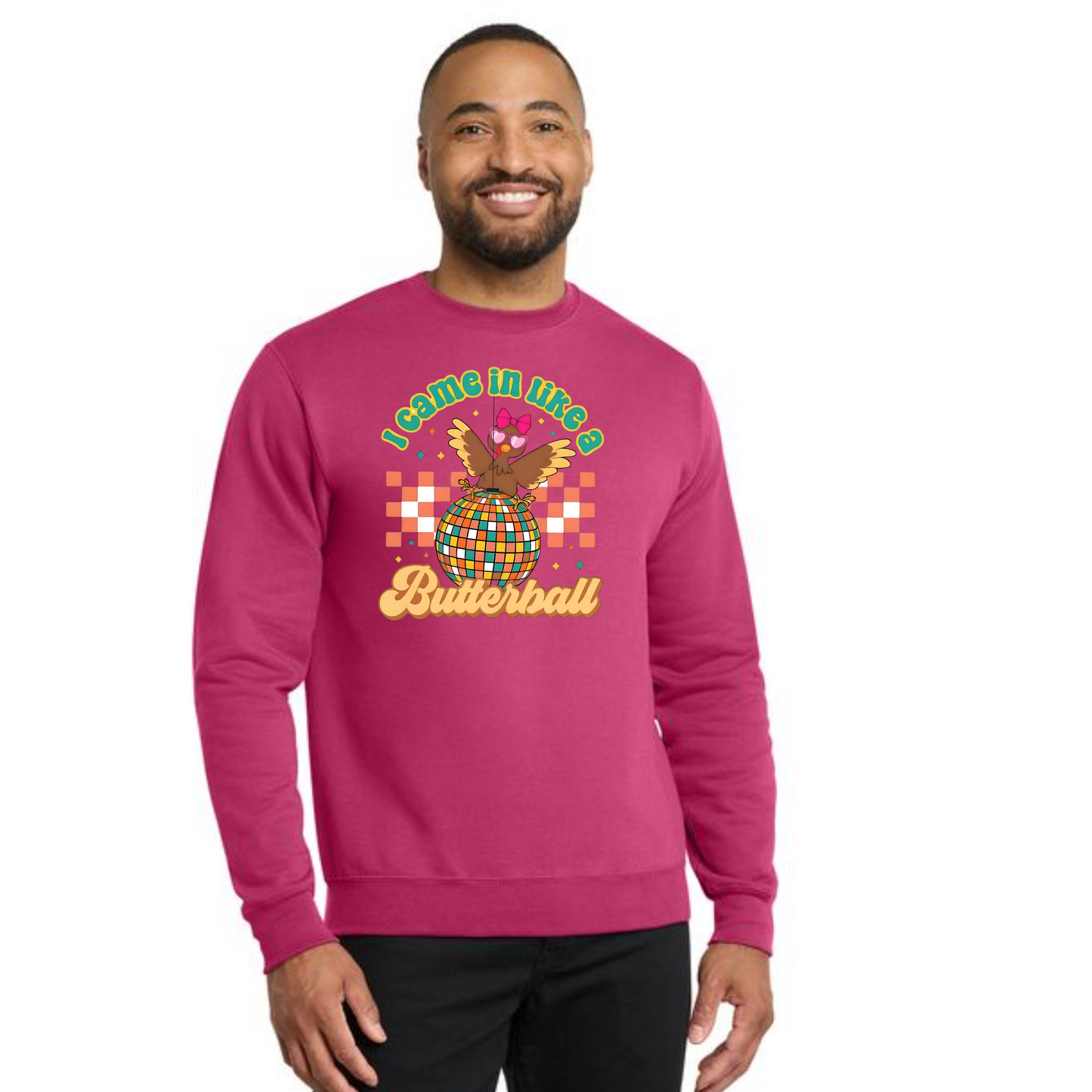 THANKSGIVING PC78 Port & Company® Core Fleece Crewneck Sweatshirt 42