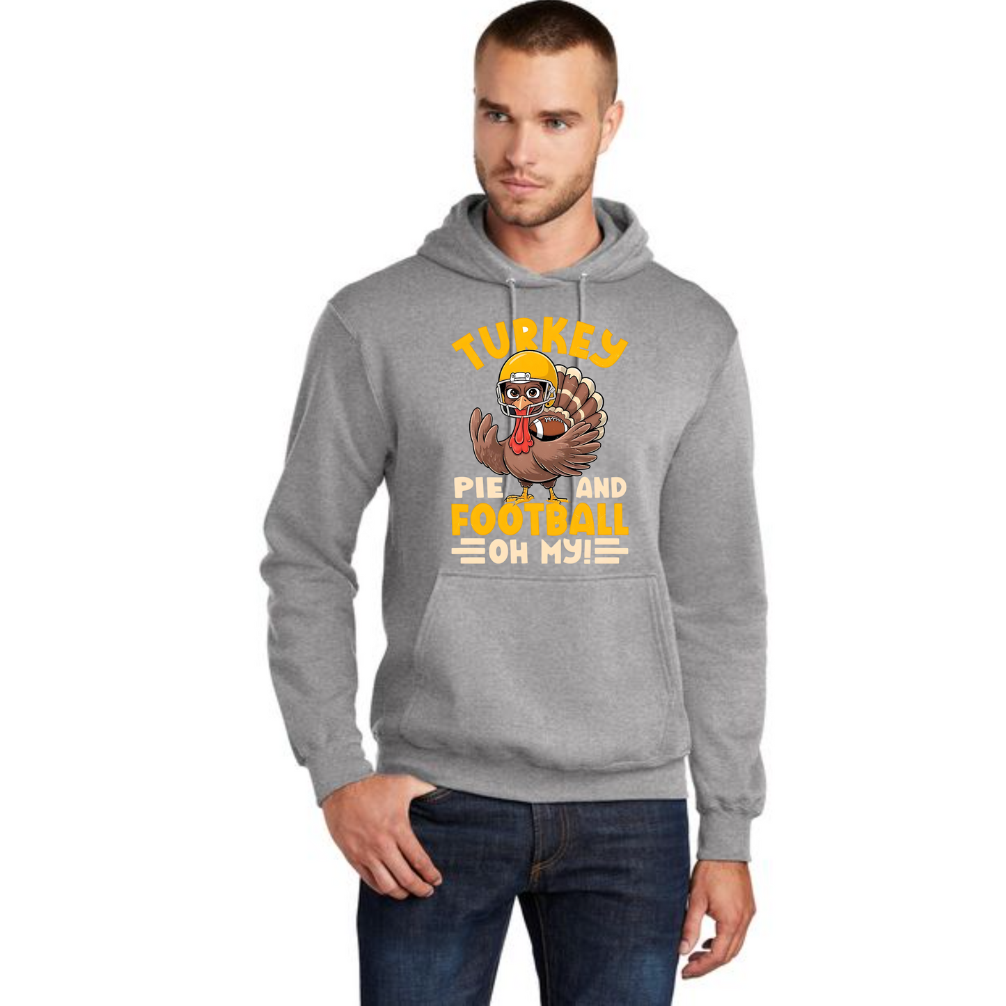 THANKSGIVING Port & Company® Core Fleece Pullover Hooded Sweatshirt 43