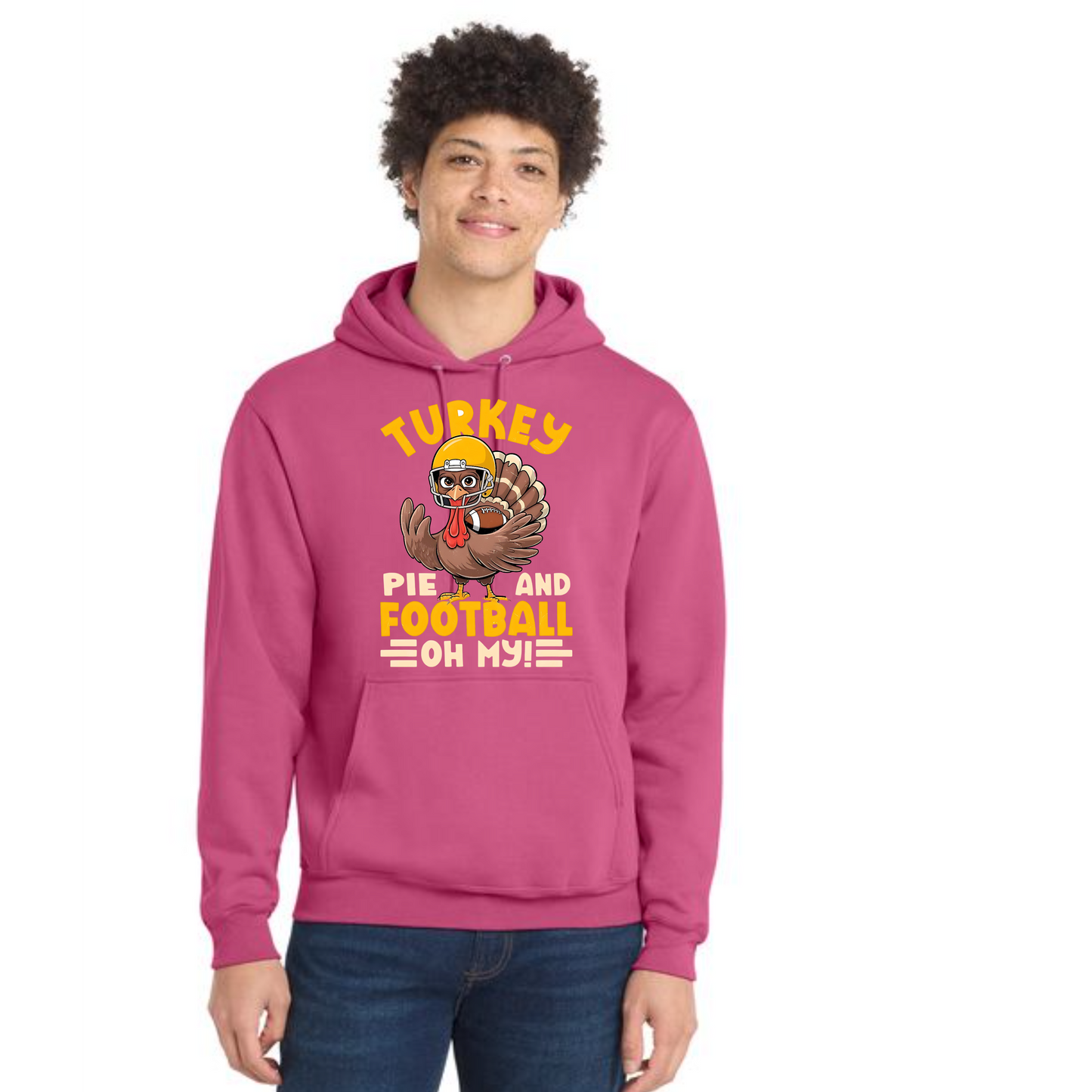 THANKSGIVING Port & Company® Core Fleece Pullover Hooded Sweatshirt 43
