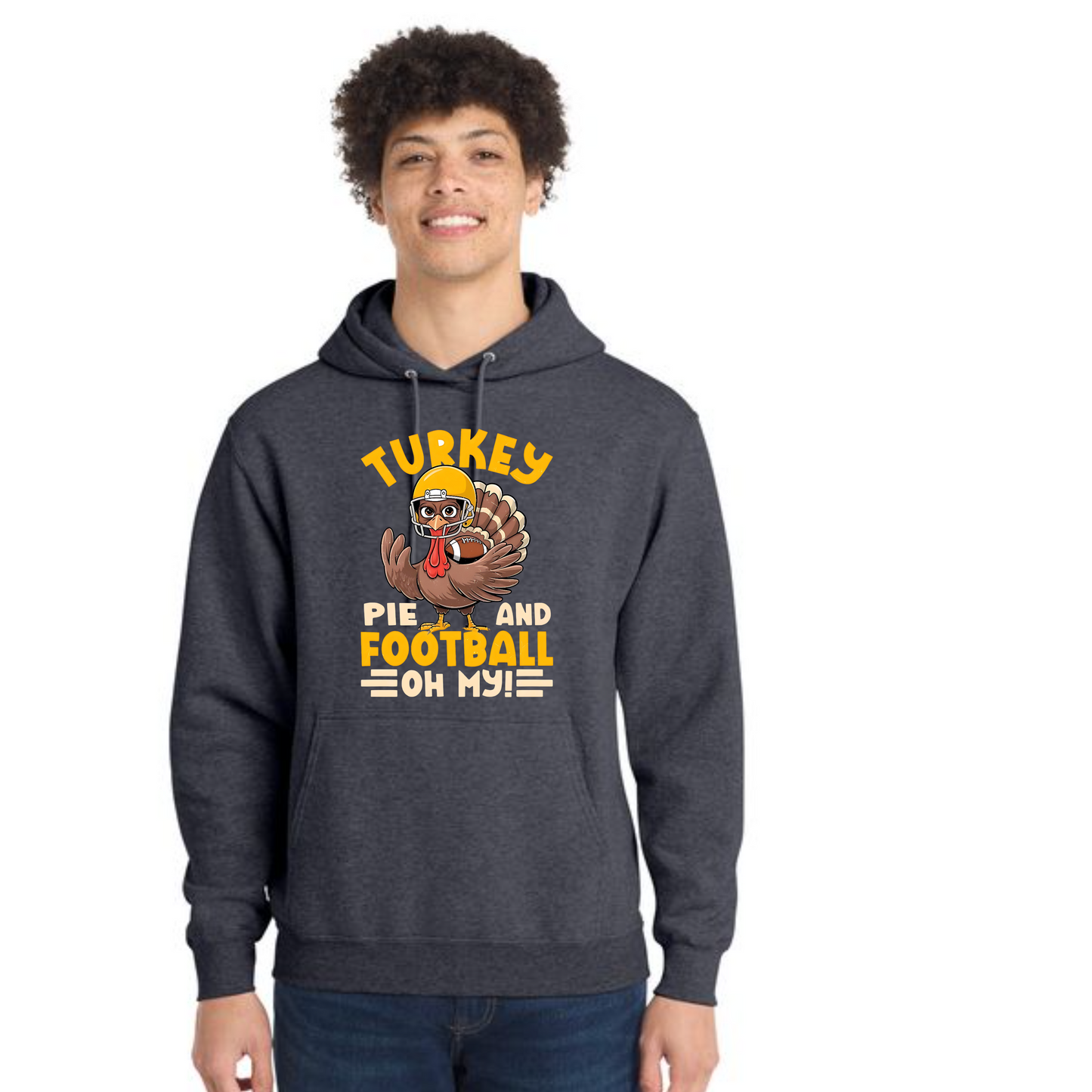 THANKSGIVING Port & Company® Core Fleece Pullover Hooded Sweatshirt 43