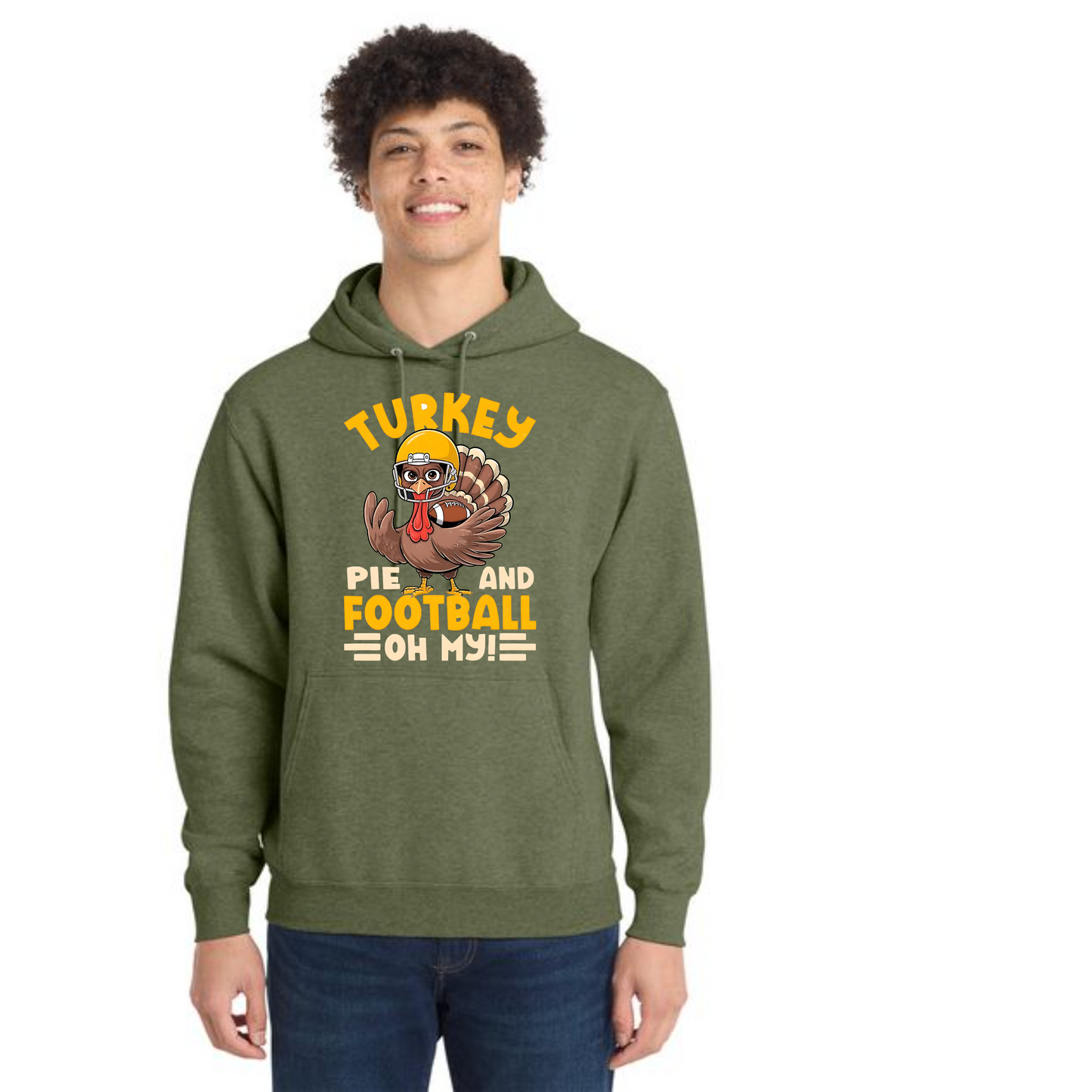 THANKSGIVING Port & Company® Core Fleece Pullover Hooded Sweatshirt 43