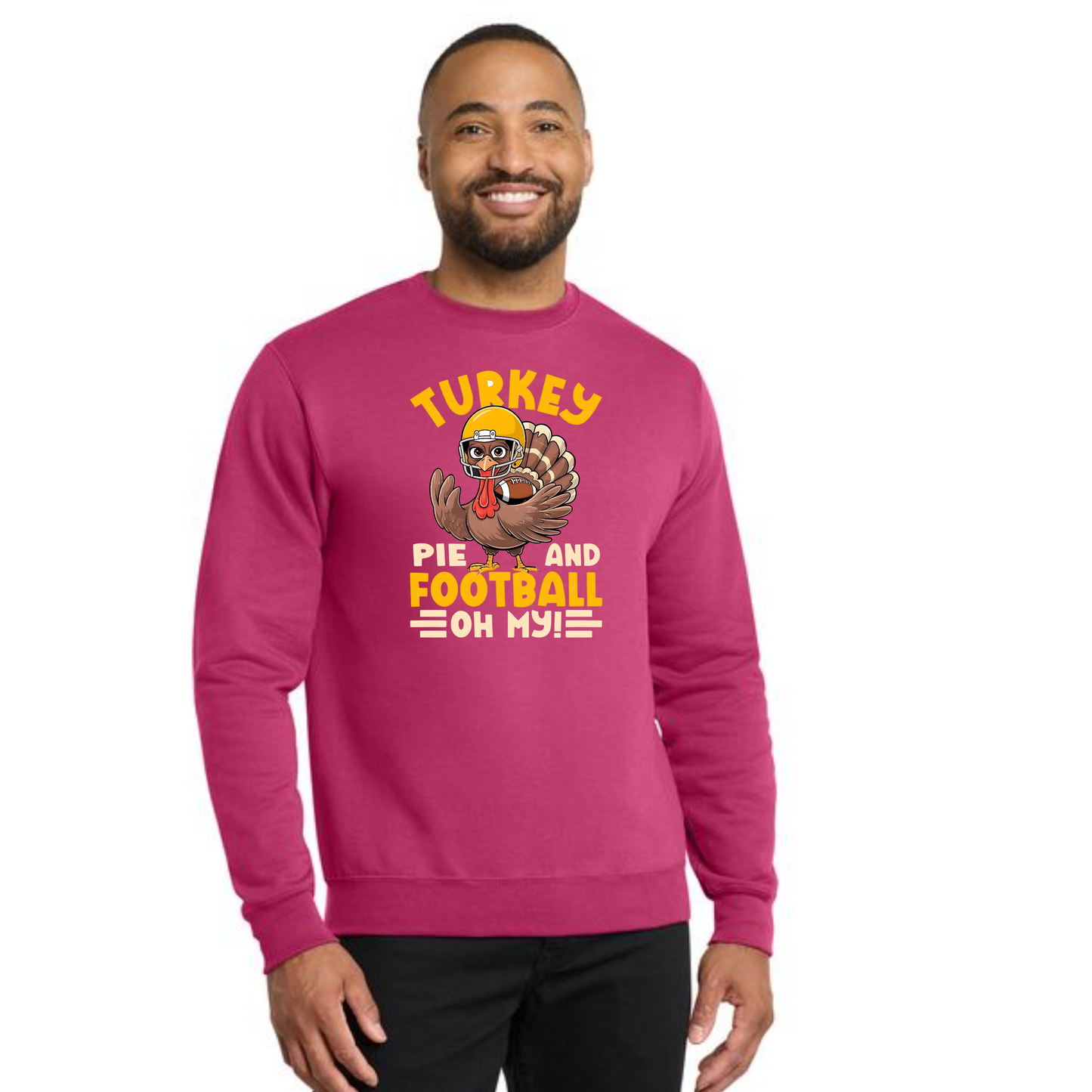 THANKSGIVING PC78 Port & Company® Core Fleece Crewneck Sweatshirt 43